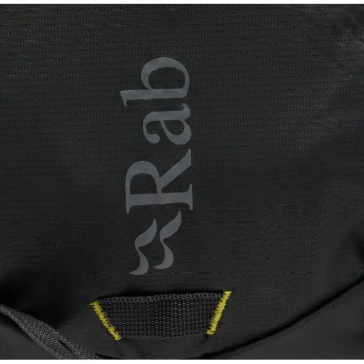 RAB Mountaineering Bag Outdoor Bag Nylon 12L Black Gray Unisex-4