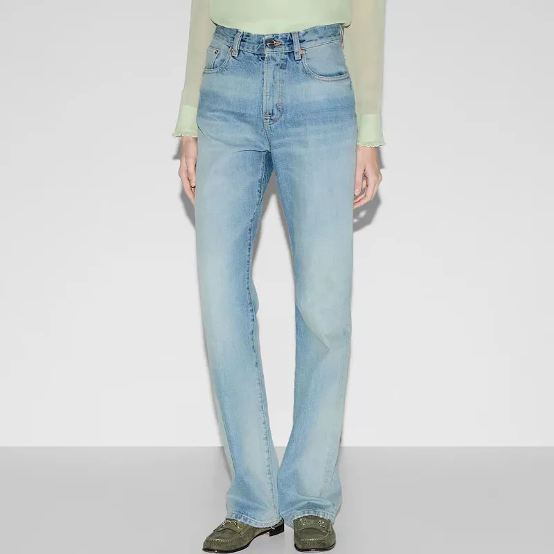 GUCCI Jeans Women's Blue-1