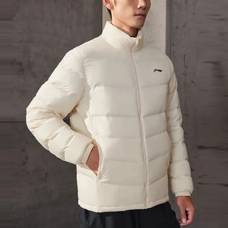 LINING Fitness Series Down Jackets Men White-3