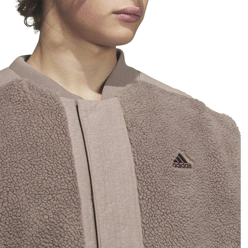 Adidas Velvet Jackets Men Khaki-5