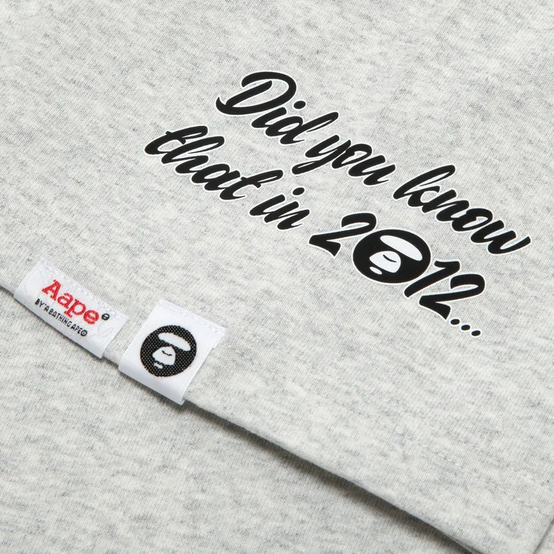 Aape T Shirts Men Gray WH2-2