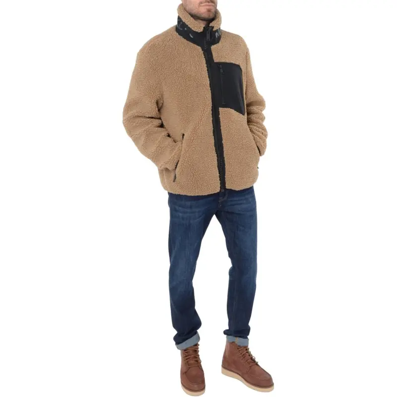 Moose Knuckles Saglek Logo-Printed Zipped Jacket-2