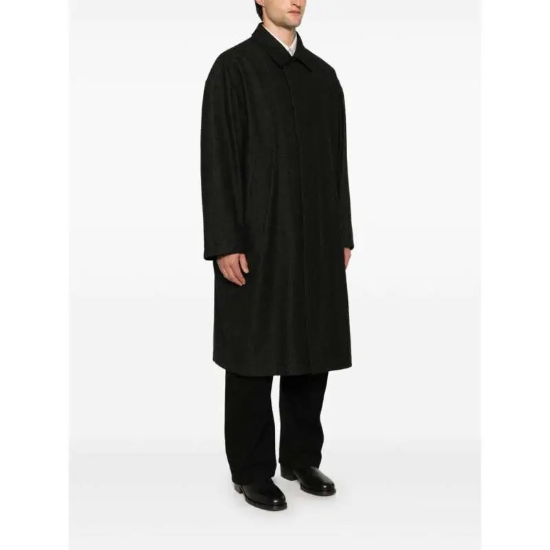 LEMAIRE Mélange-effect Coat-8