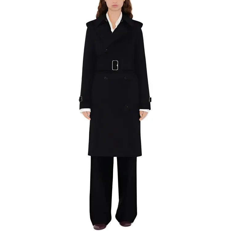 Burberry Trench Coat Women's Black-1