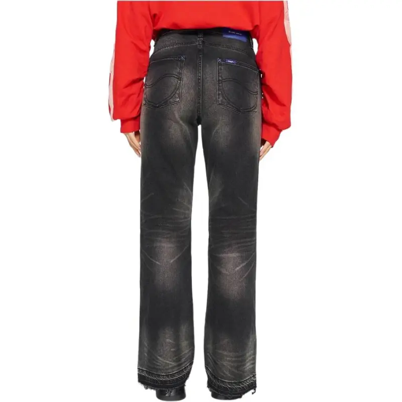 Lee x IndiGO X ANGEL CHEN Jeans Women's Black Gray-1