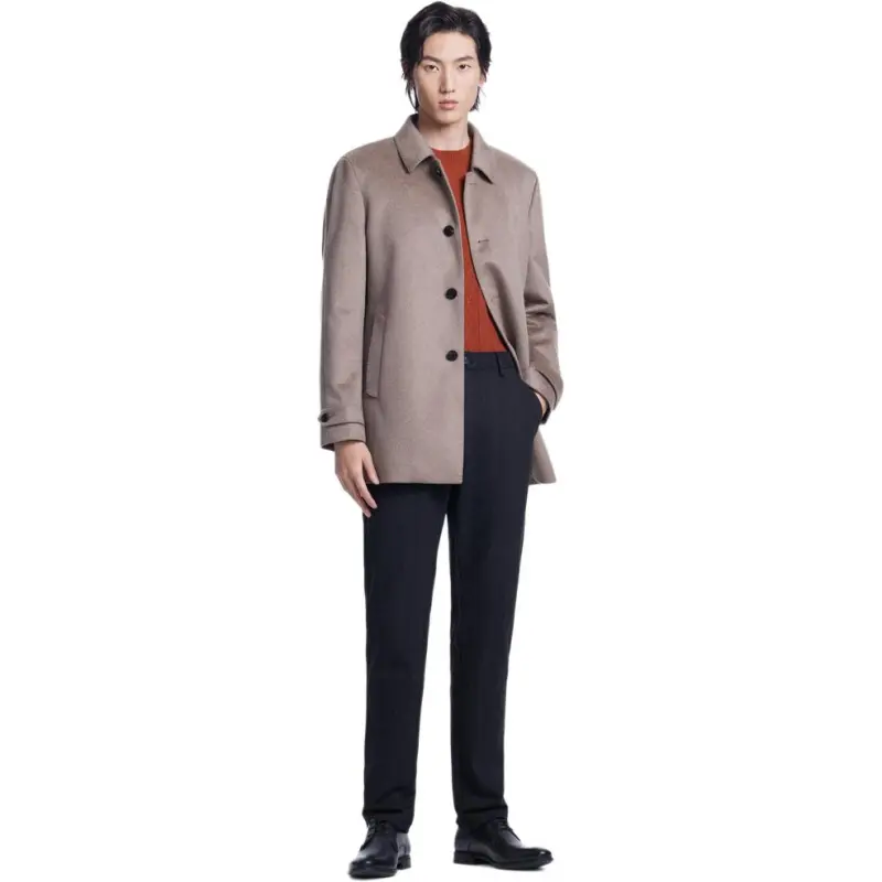 K BOXING Coats Men's Red Coffee-2