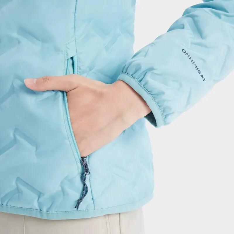 Columbia Omni Heat Down Jacket Women's Light Blue-4