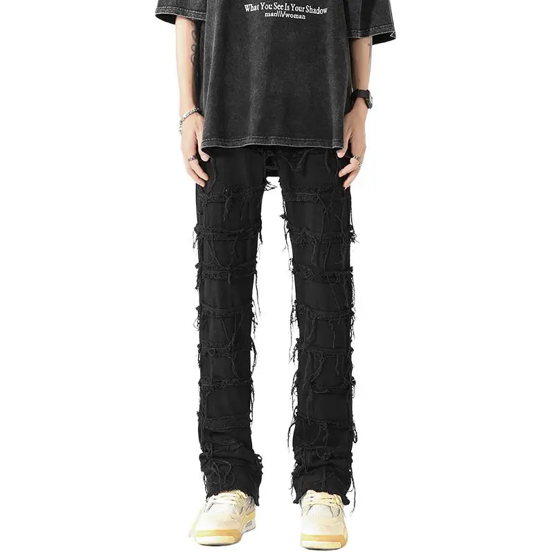 IJRJ Jeans Unisex Black-5