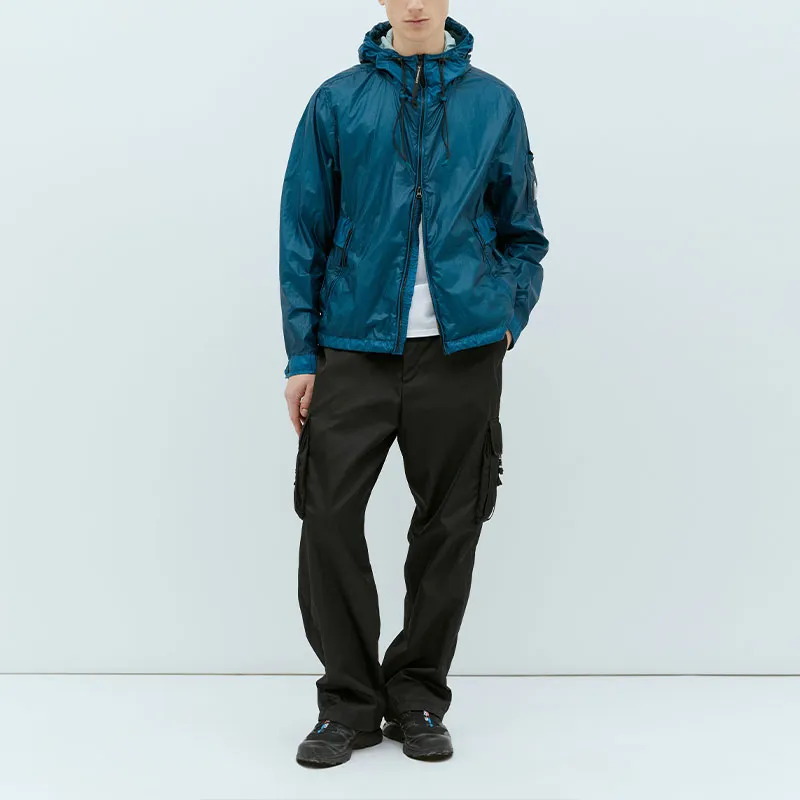 C.P.Company Lens Detailed Hooded Zip Up Jacket-2