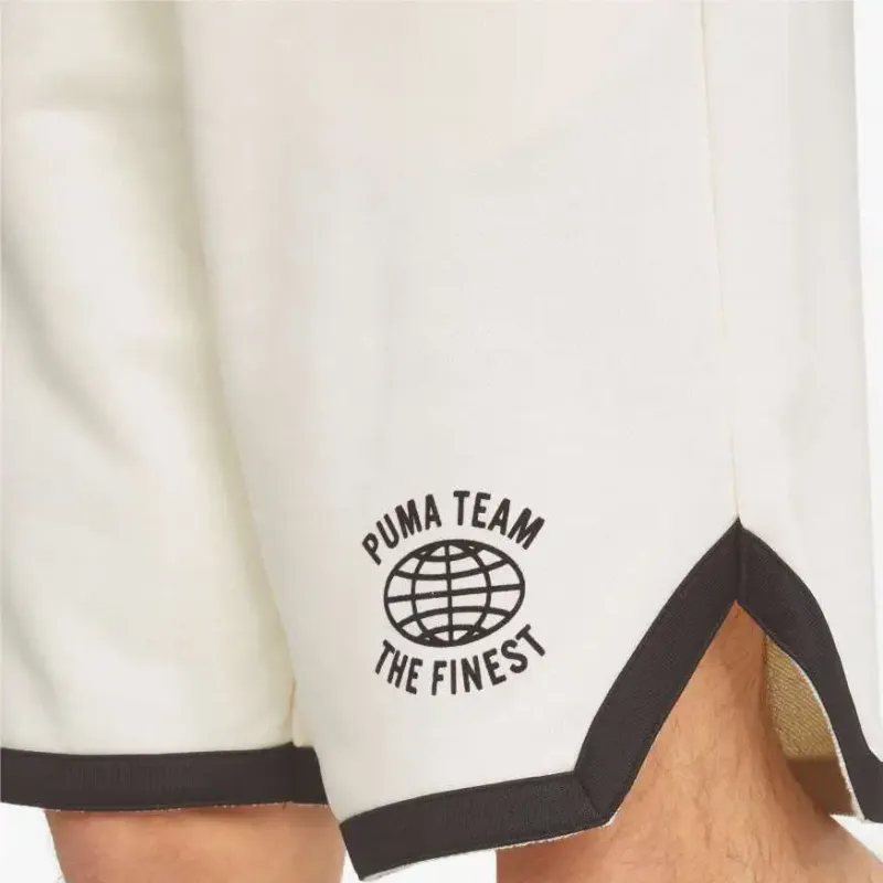PUMA 8 Pt Logo Team Shorts Casual Shorts Men's White-5