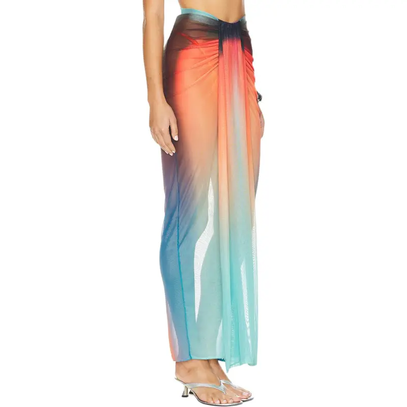 MILK BAOBAB Casual Long Skirt Women's Multicolor-2