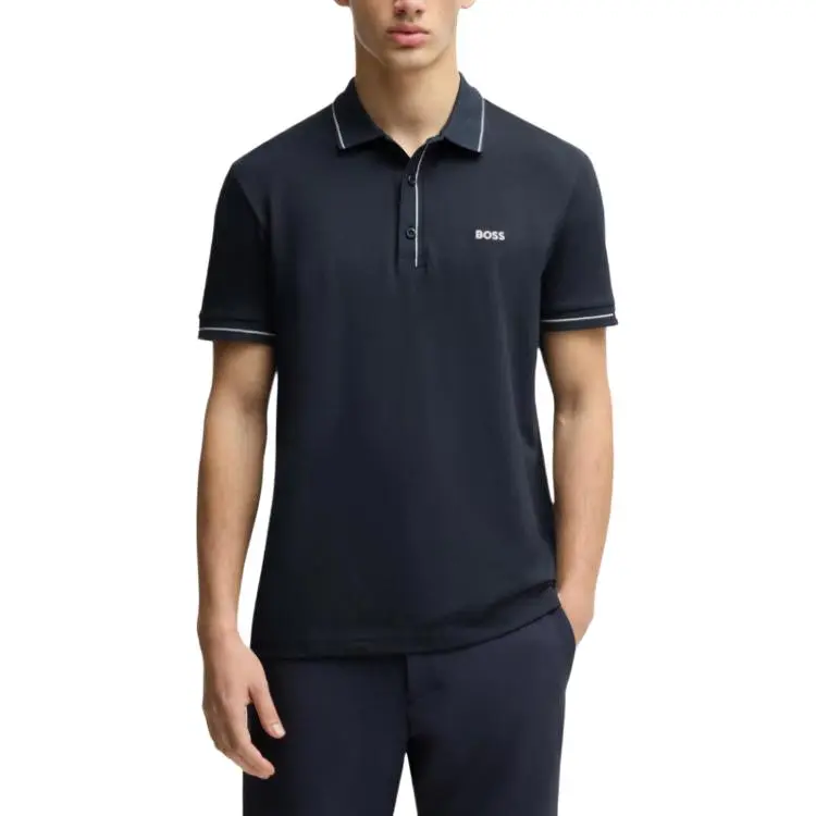 HUGO BOSS Polo Shirt Men's Dark Blue-2