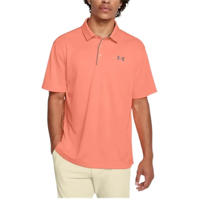 Under Armour Polo Shirt Men's Orange-2