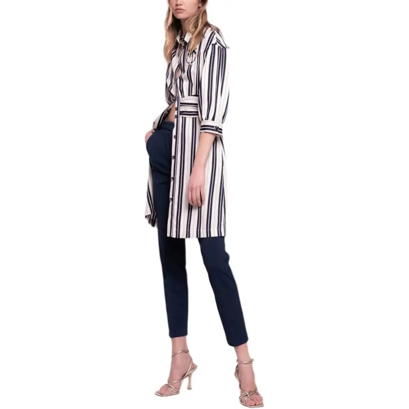 PINKO SS22 Long Sleeved Dresses Women's White-5
