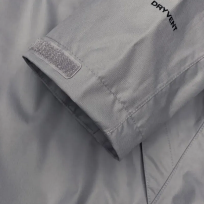 THE NORTH FACE Outdoor Hiking Waterproof And Breathable Wear Resistant Windbreaker Jacket Men's Gray-3