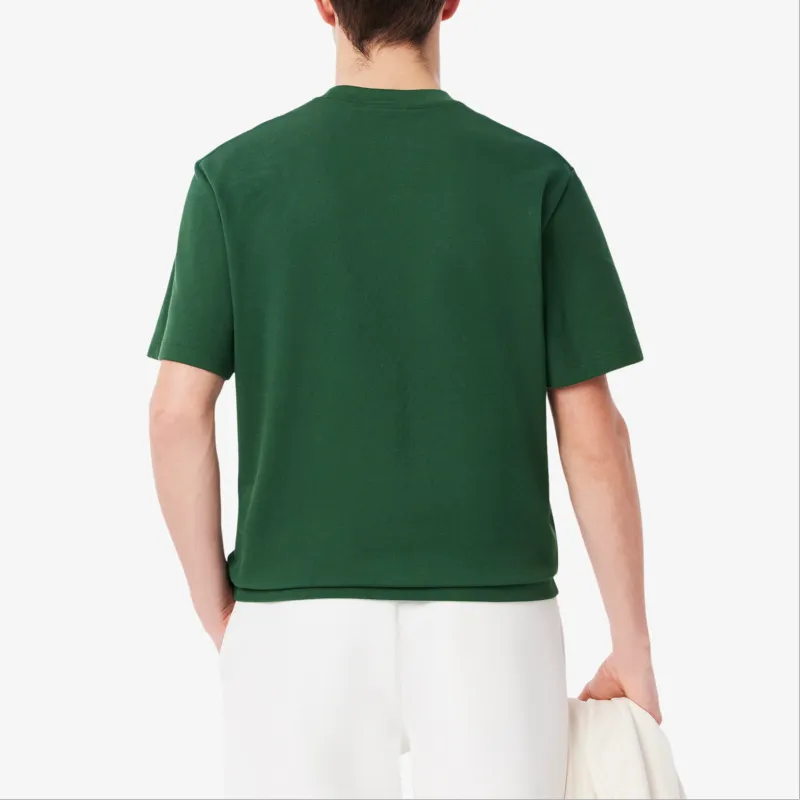 LACOSTE Embroidered Badge T shirt-2