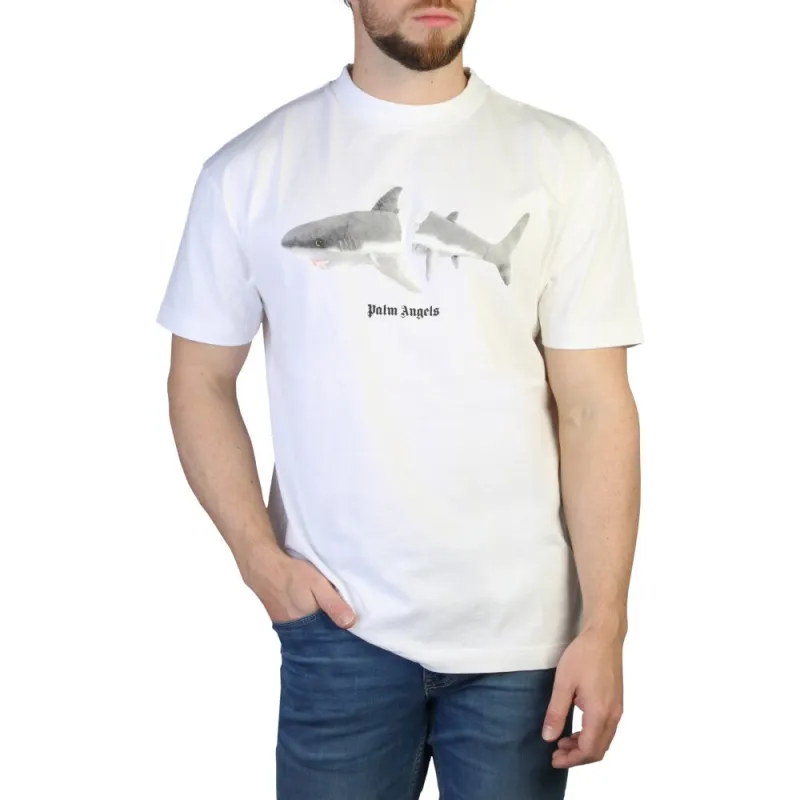 PALM ANGELS Shark Classic Tee-4
