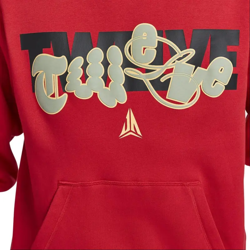 Nike Club Ja Sweatshirt Men's University Red/Celestial Gold-5