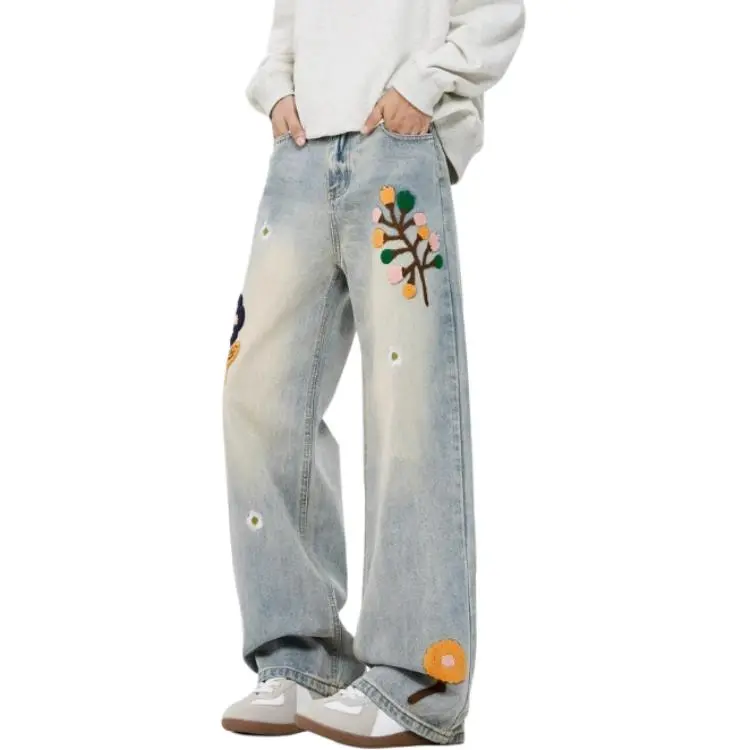 MGXEK Jeans Unisex Blue-2