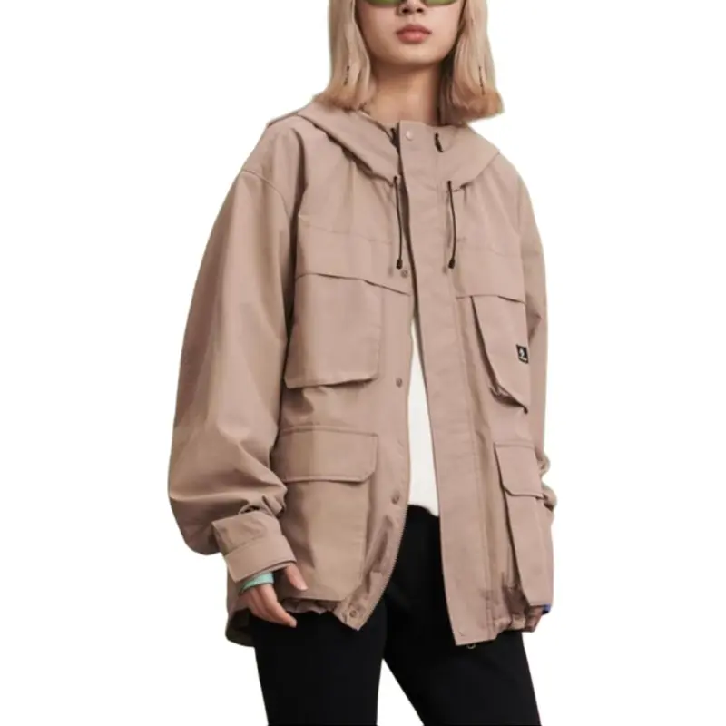 Converse Jackets Coats Men's Khaki-1