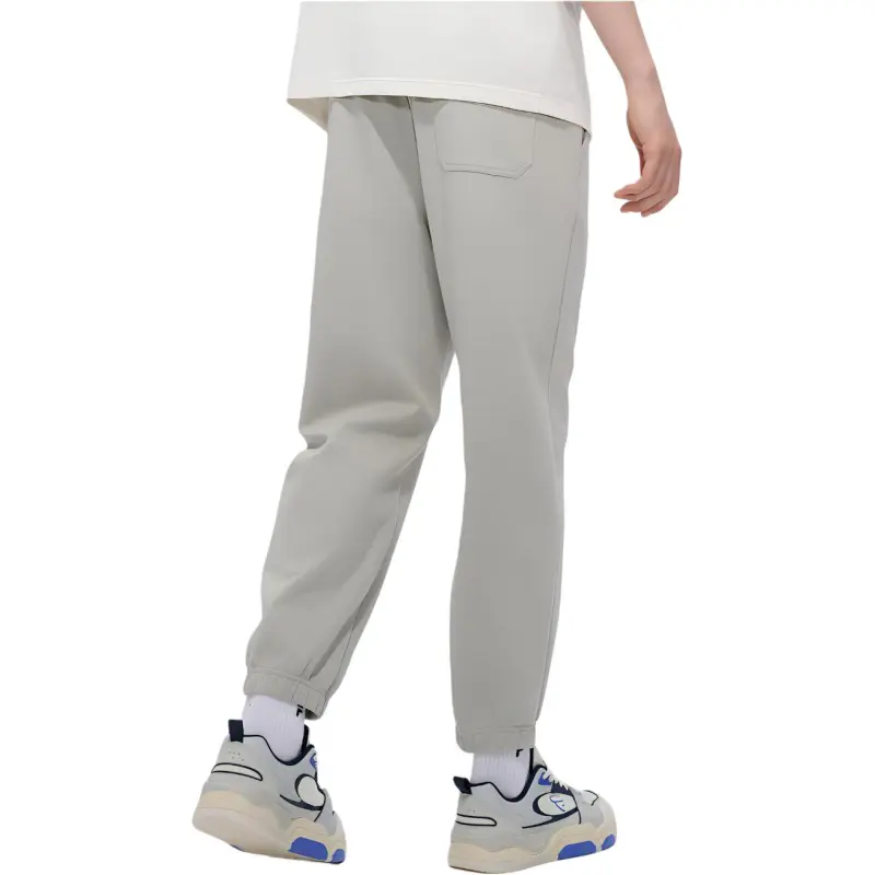 FILA FUSION FUSION LIFE Knitted Sports Pants Men's Gray Pale Green-4
