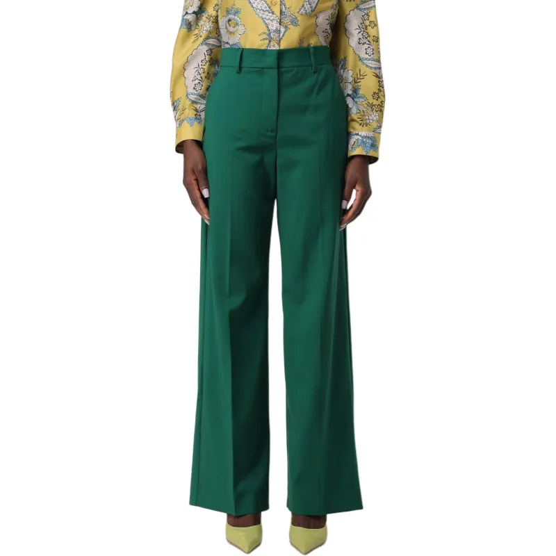 WEEKEND MaxMara Pleated Straight Leg Pants-2