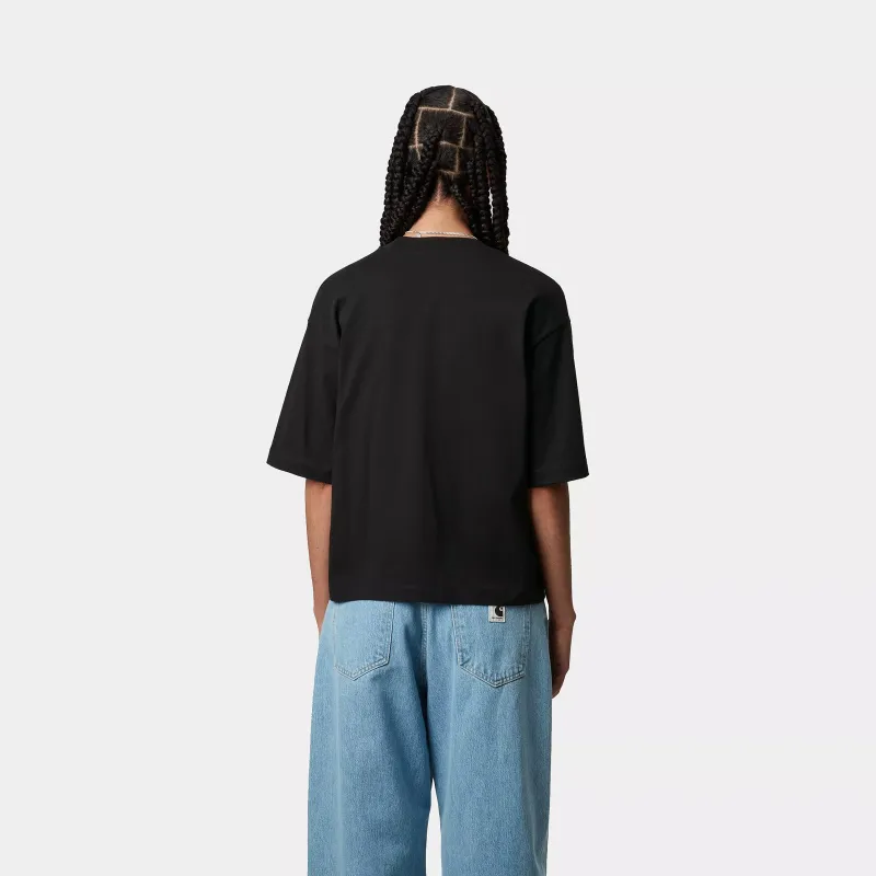 Carhartt WIP W' S/S T Shirts Women's Black-2