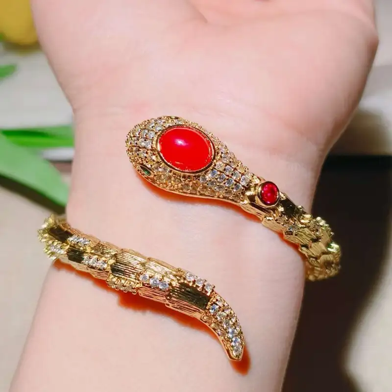 YOULING Chalcedony Bangles Unisex-7