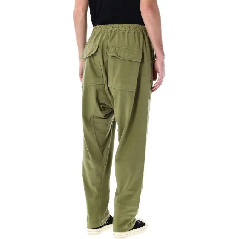 Rick Owens DRKSHDW Classic Cargo Drawstring Trousers-0