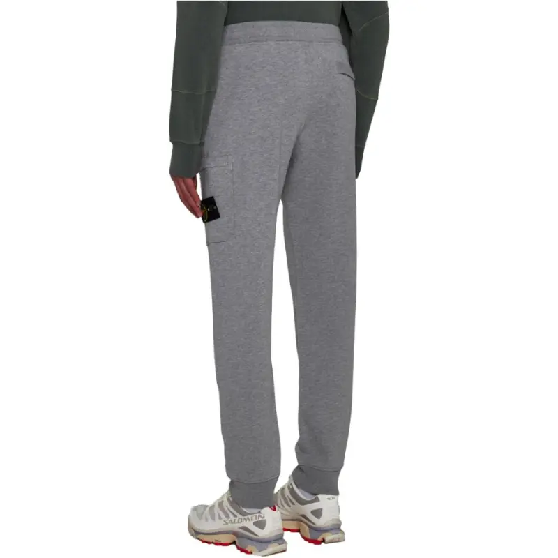 STONE ISLAND Knitted Sweatpants Men's Gray-3