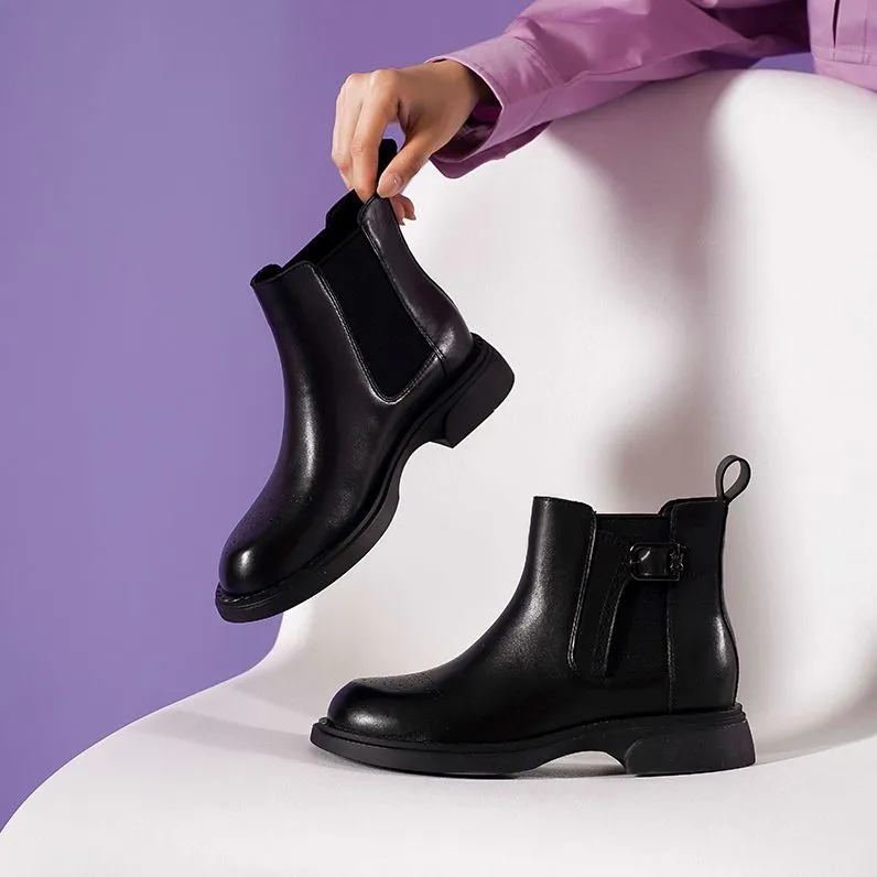 ELLE Chelsea Boots 2.8cm Women's-7