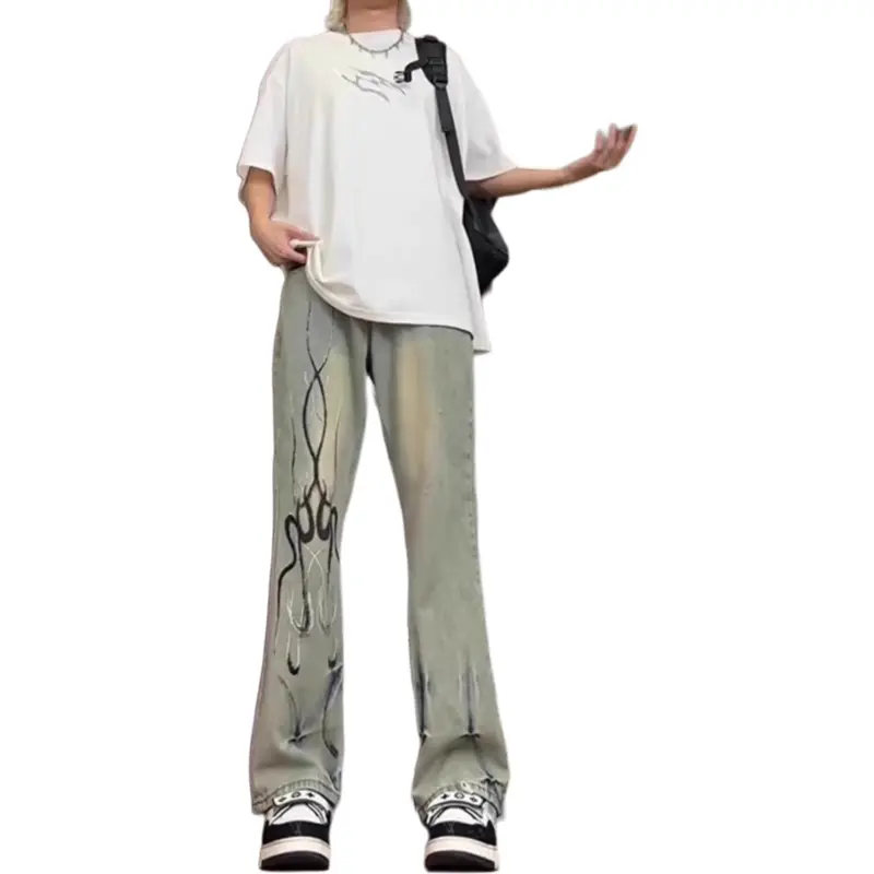 KVIV Jeans Men Yellow Mud-1