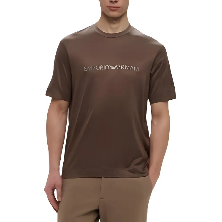 EMPORIO ARMANI Embroidered Logo T shirt-2