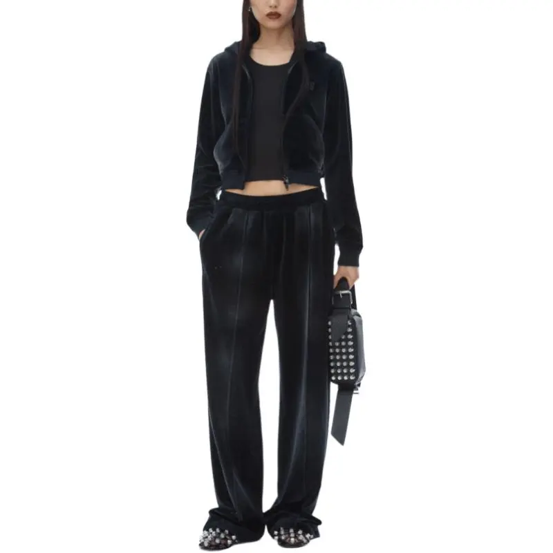 Alexander Wang Rhinestone embellished Track Pants-1