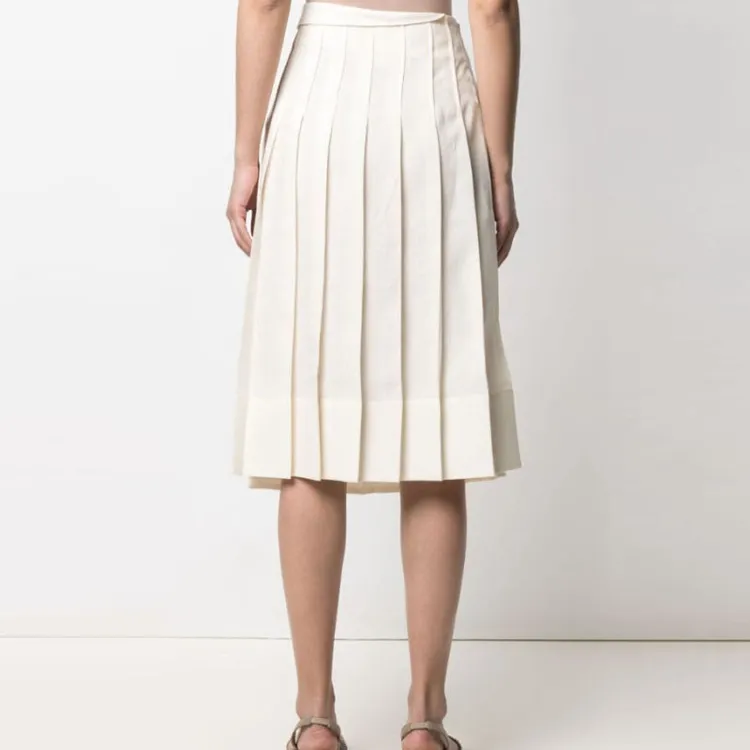 Jacquemus La Jupe Plissee 'Light Beige'-2
