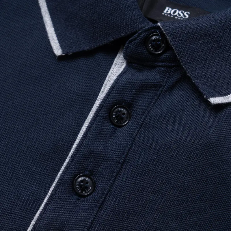 HUGO BOSS Polo Shirts Men Dark Blue-6
