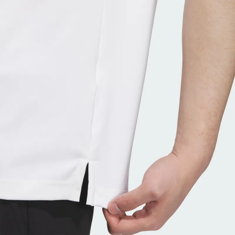 Adidas 3 STRIPES AEROREADY POLO SHIRT Polo Shirt Men's White-5