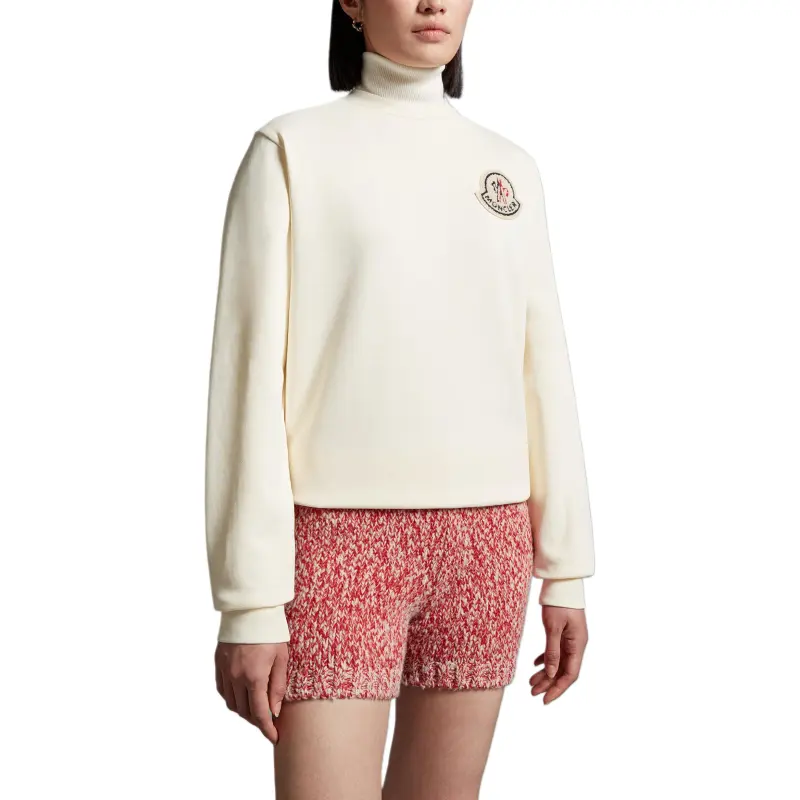 Moncler Logo Patch Long-Sleeved Sweatshirt-4