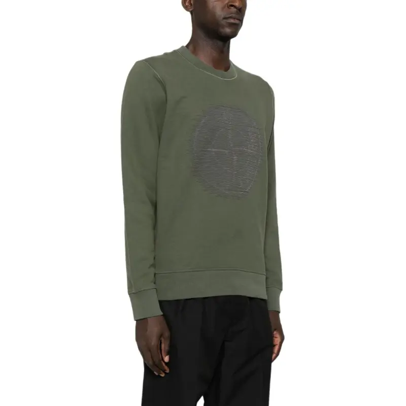 STONE ISLAND Organic cotton Jersey Sweatshirt-2