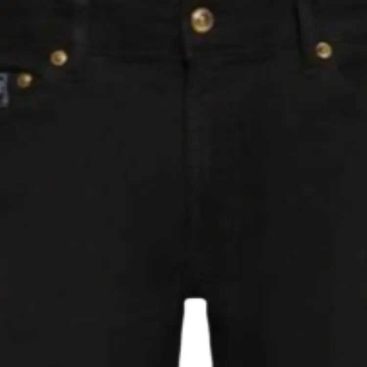 VERSACE JEANS Logo Patch Skinny Jeans-4