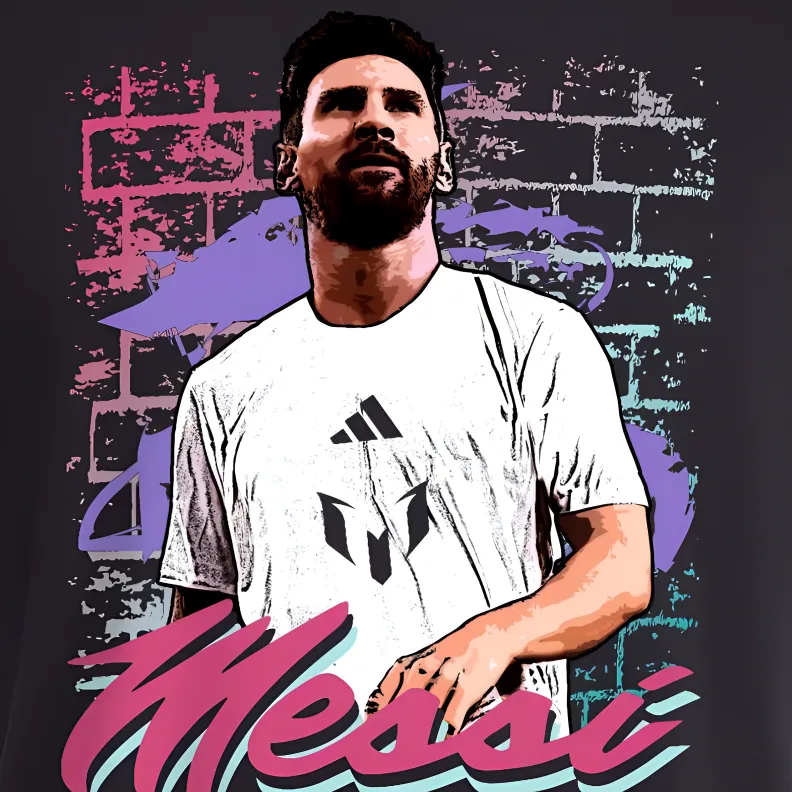Adidas Messi Mural Tee-4