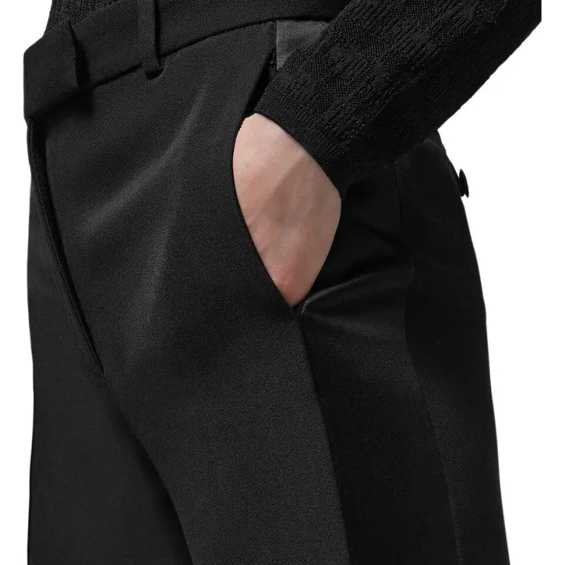 VERSACE Pleat Tailored Trousers-4