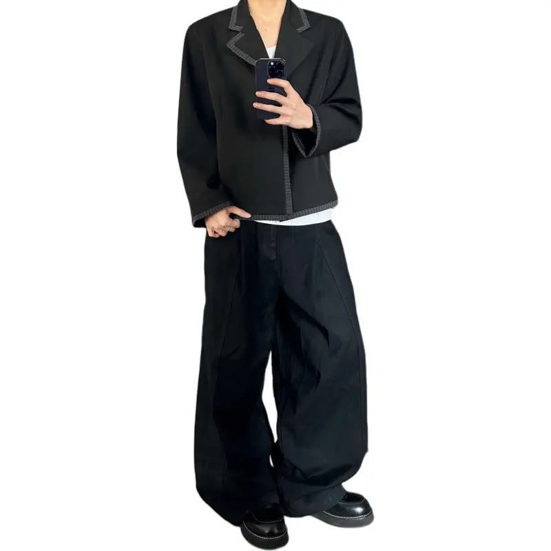 TERRA INCOGNITA Jeans Unisex Black-2