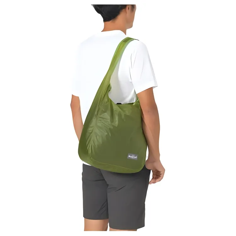 MONTBELL Nylon Shoulder Bag Medium Size Unisex Leaf Green-2