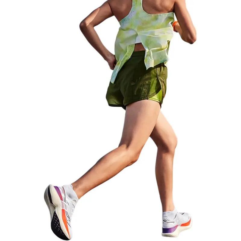 Saucony Sports Shorts Women's Dark Green-3