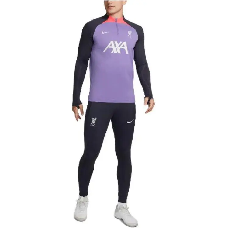 Nike Soccer Jerseys Men Purple-4