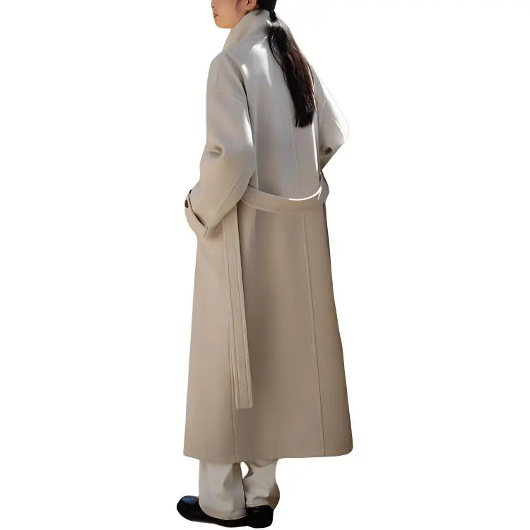 Orange Desire Coat Women's Almond Beige-2