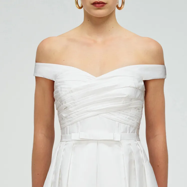 Self portrait SS22 Evening Dress Women's White-4