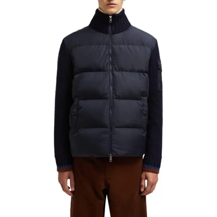 Moncler Quilted Knit Padded Cardigan-2
