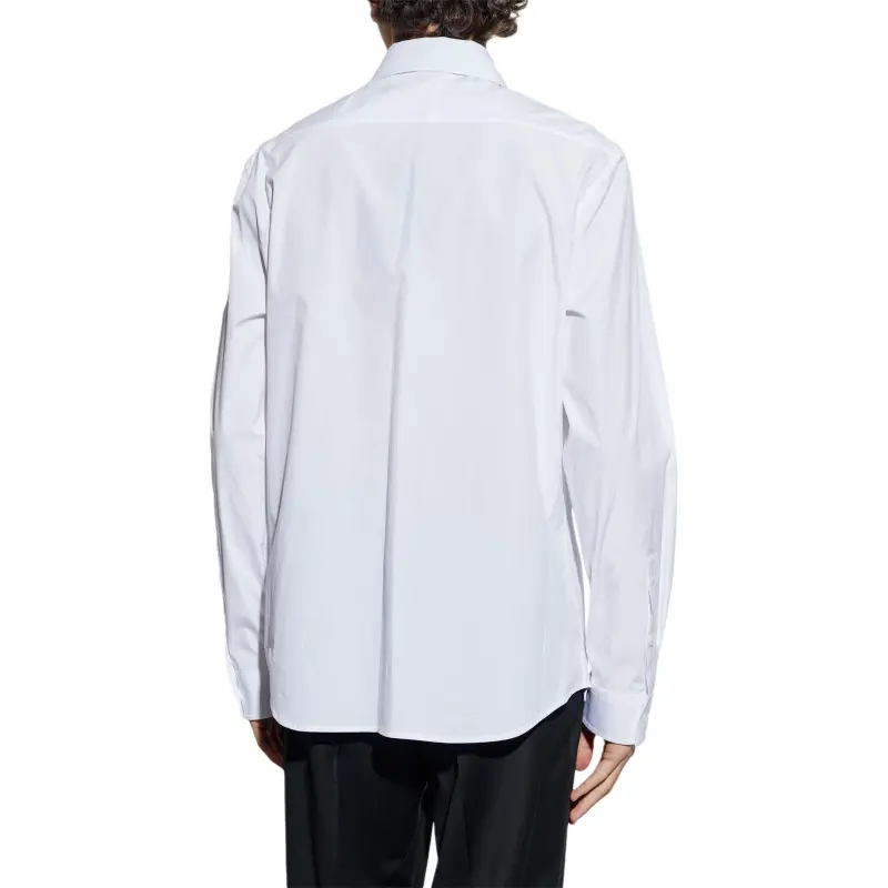 BALMAIN Patch Detailed Long Sleeve Shirt-3